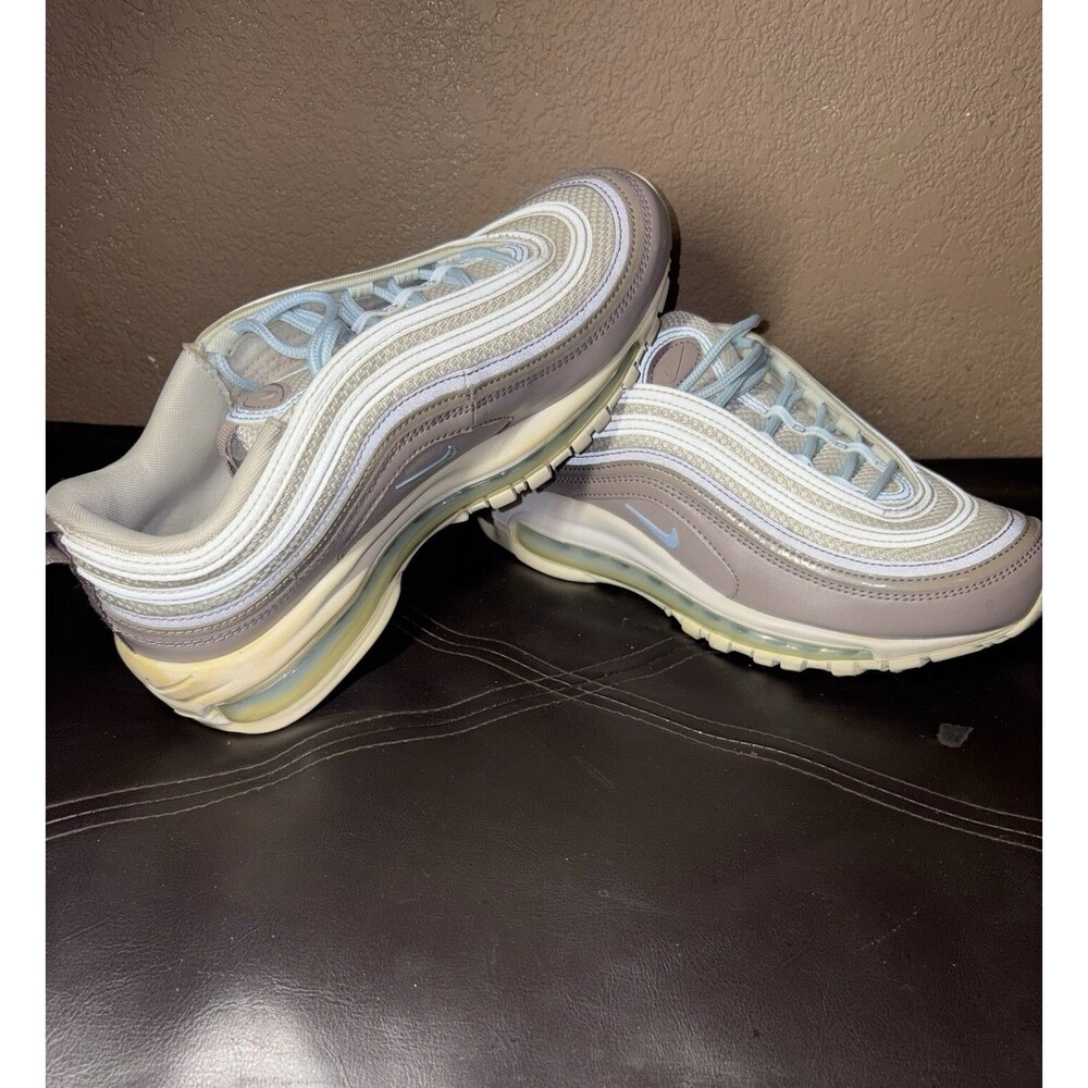 Nike Air Max 97 Spruce Aura Celestine Blue Brown Sneakers 921733-018 Womens 8.5